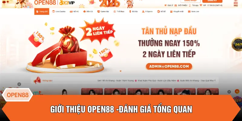 Giới thiệu OPEN88 - Đánh giá tổng quan